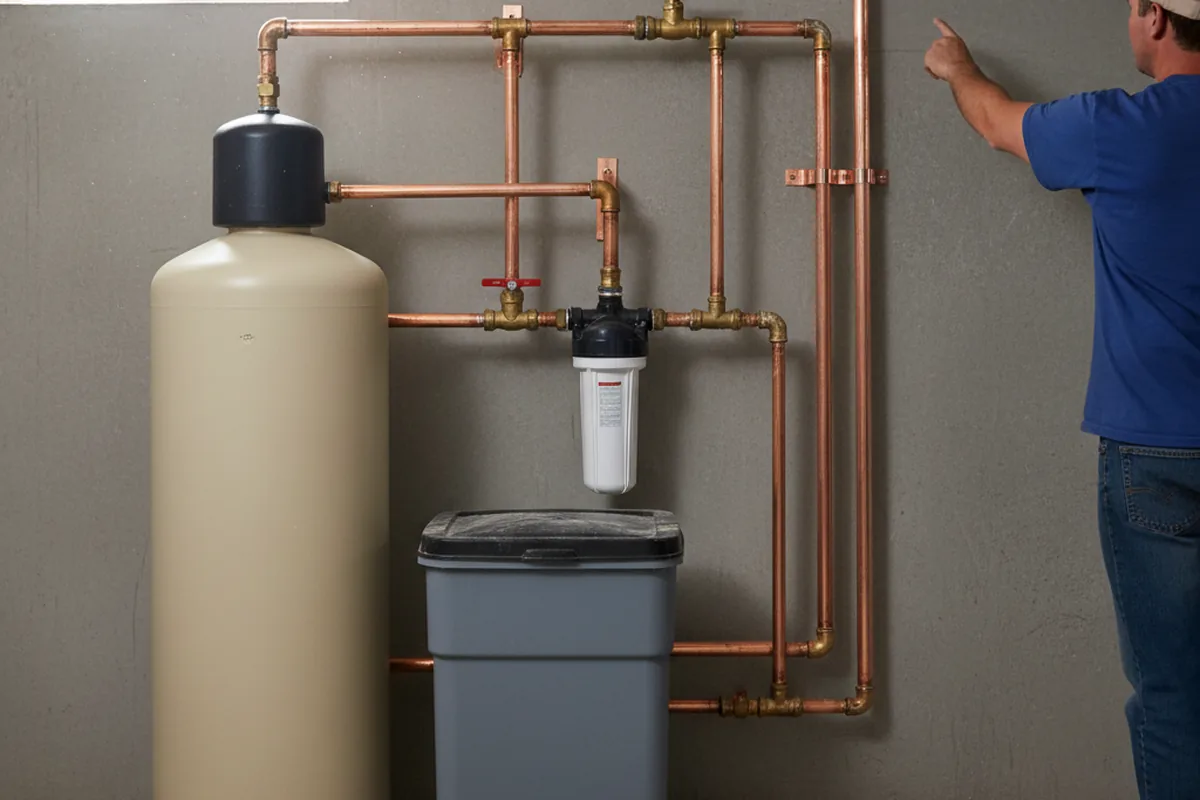 Whole-house water treatment system installed in Blackwood